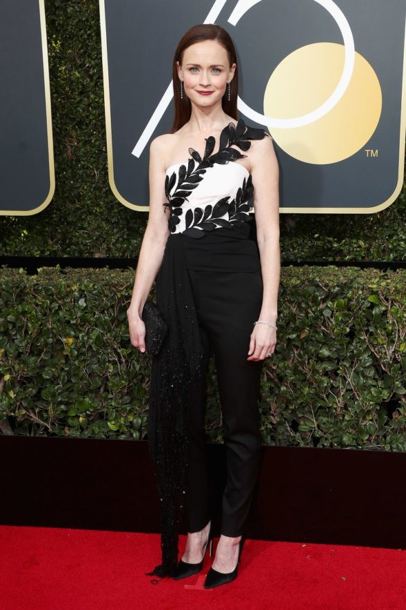 Alexis Bledel Golden Globes 2018 -Hotel Beverly Hilton