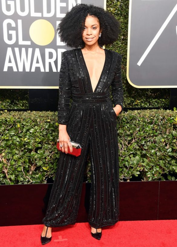 Susan Kelechi Watson Golden Globes 2018 -Hotel Beverly Hilton